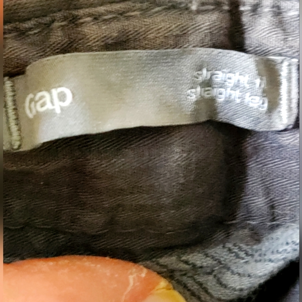 Gap army green khaki pants size 16
